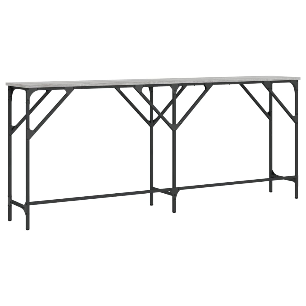 Konzolni stol boja hrasta sonome 180x29x75 cm konstruirano drvo
