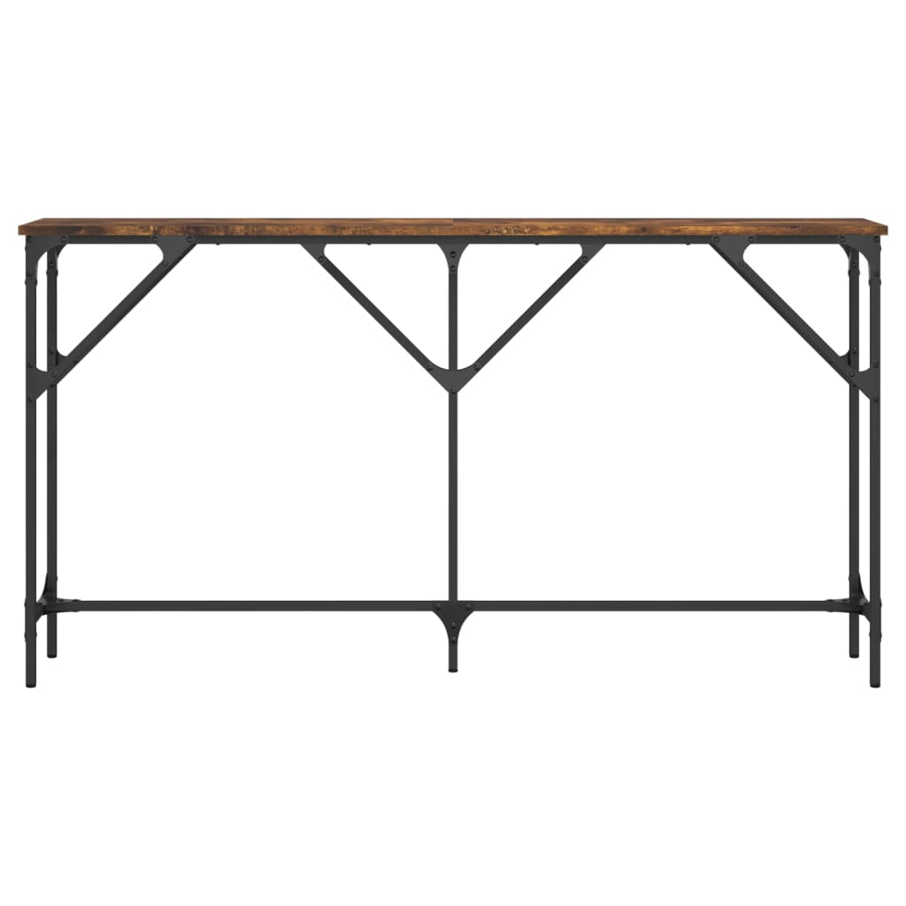 Konzolni stol boja hrasta 140x23x75 cm od konstruiranog drva