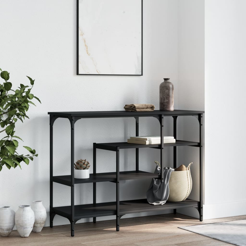 Konzolni stol s policom s pohranom 100 x 35 x 75 cm