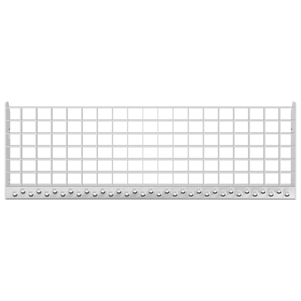 Rešetkasta stepenica 70 x 24 x 7 cm od pocinčanog čelika