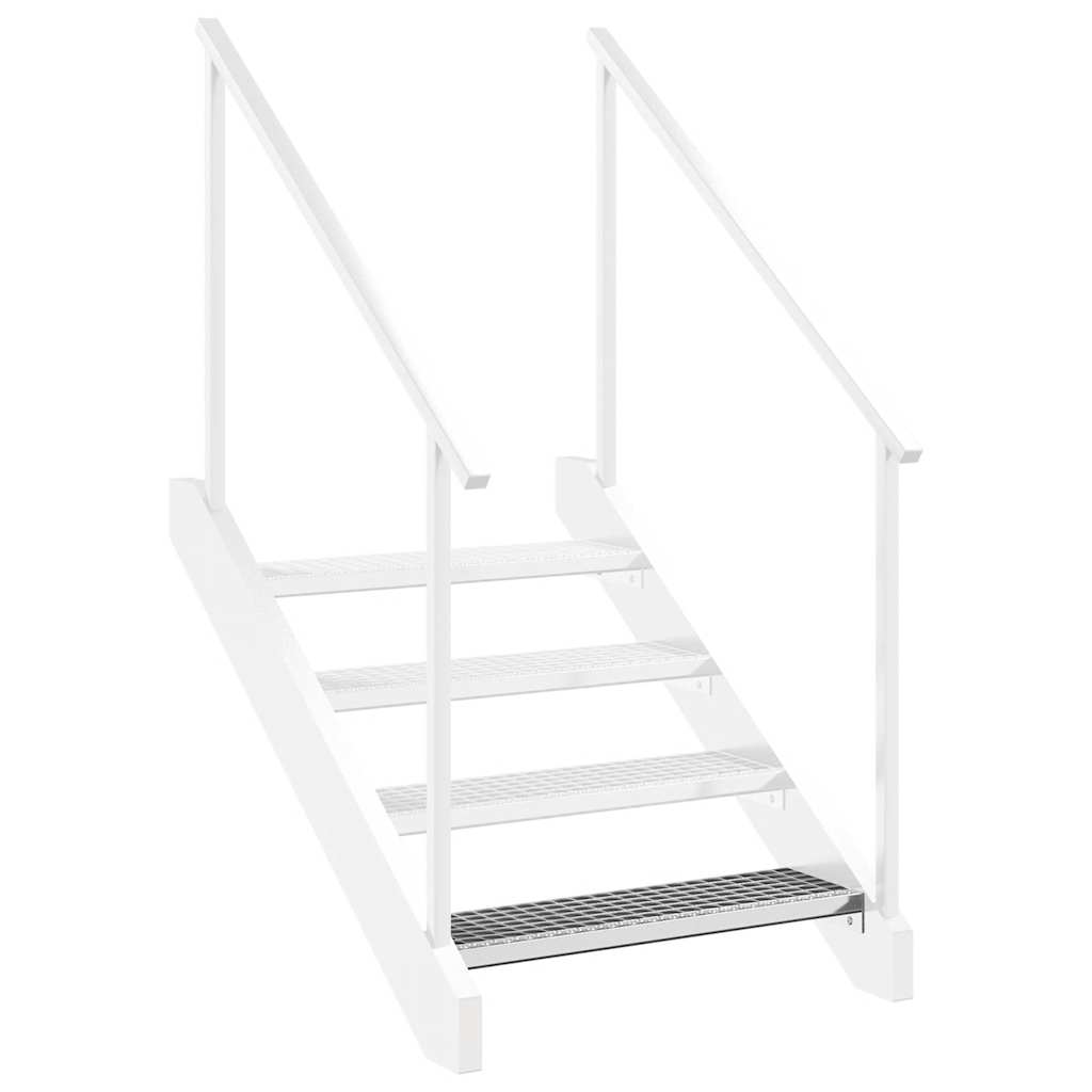 Rešetkasta stepenica 70 x 24 x 7 cm od pocinčanog čelika