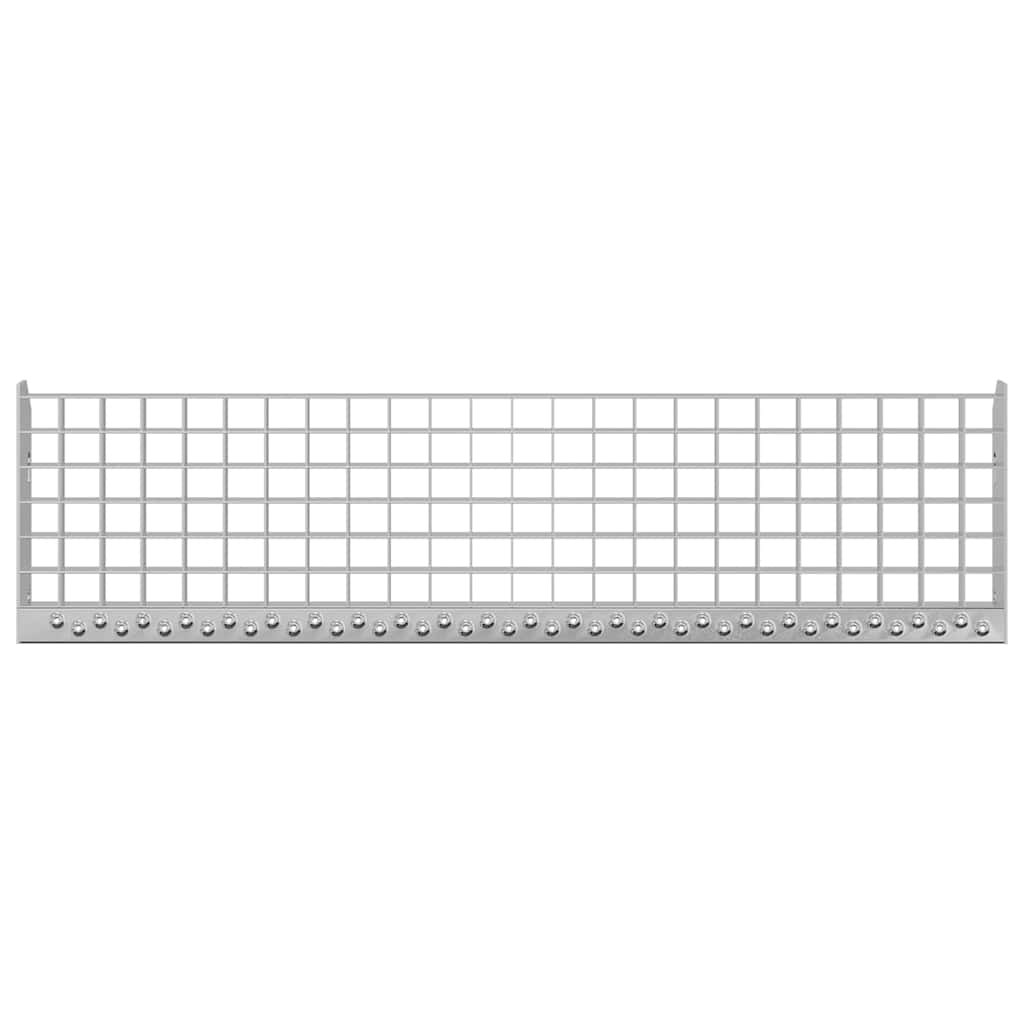 Rešetkasta stepenica 90 x 24 x 7 cm od pocinčanog čelika