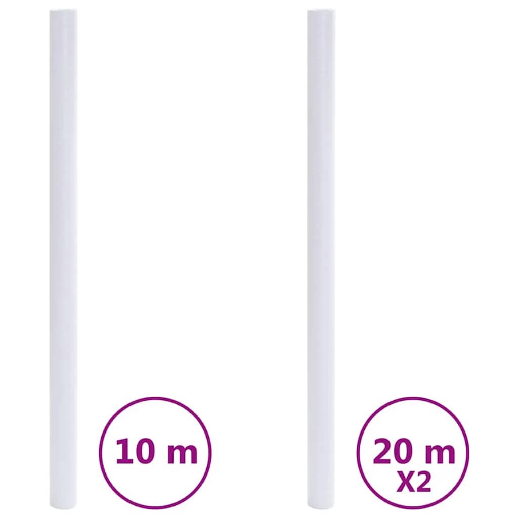 Prozorske folije matirane bijele PVC