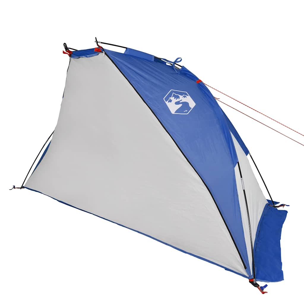 Šator za plažu azurnoplavi 268 x 223 x 125 cm 185T poliesterski
