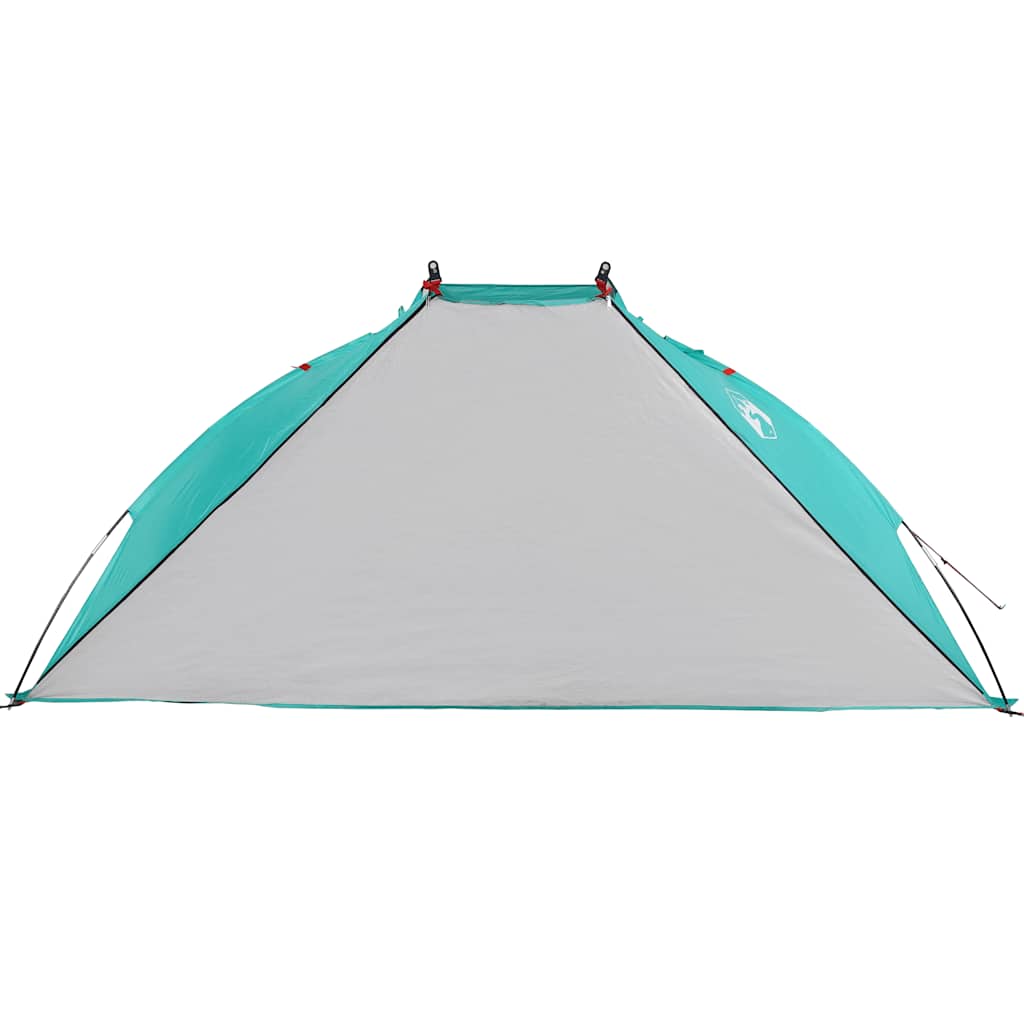 Šator za plažu morskozeleni 268x223x125 cm 185T poliesterski