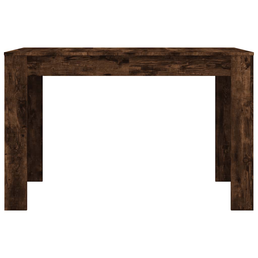 Blagovaonski stol boja dimljenog hrasta 120 x 60 x 76 cm drveni