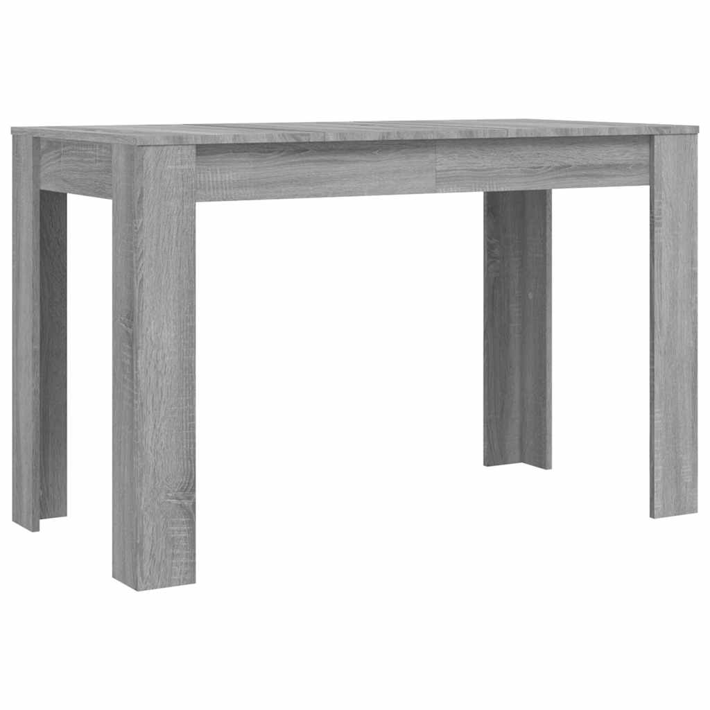 Blagovaonski stol boja hrasta 120x60x76 cm konstruirano drvo