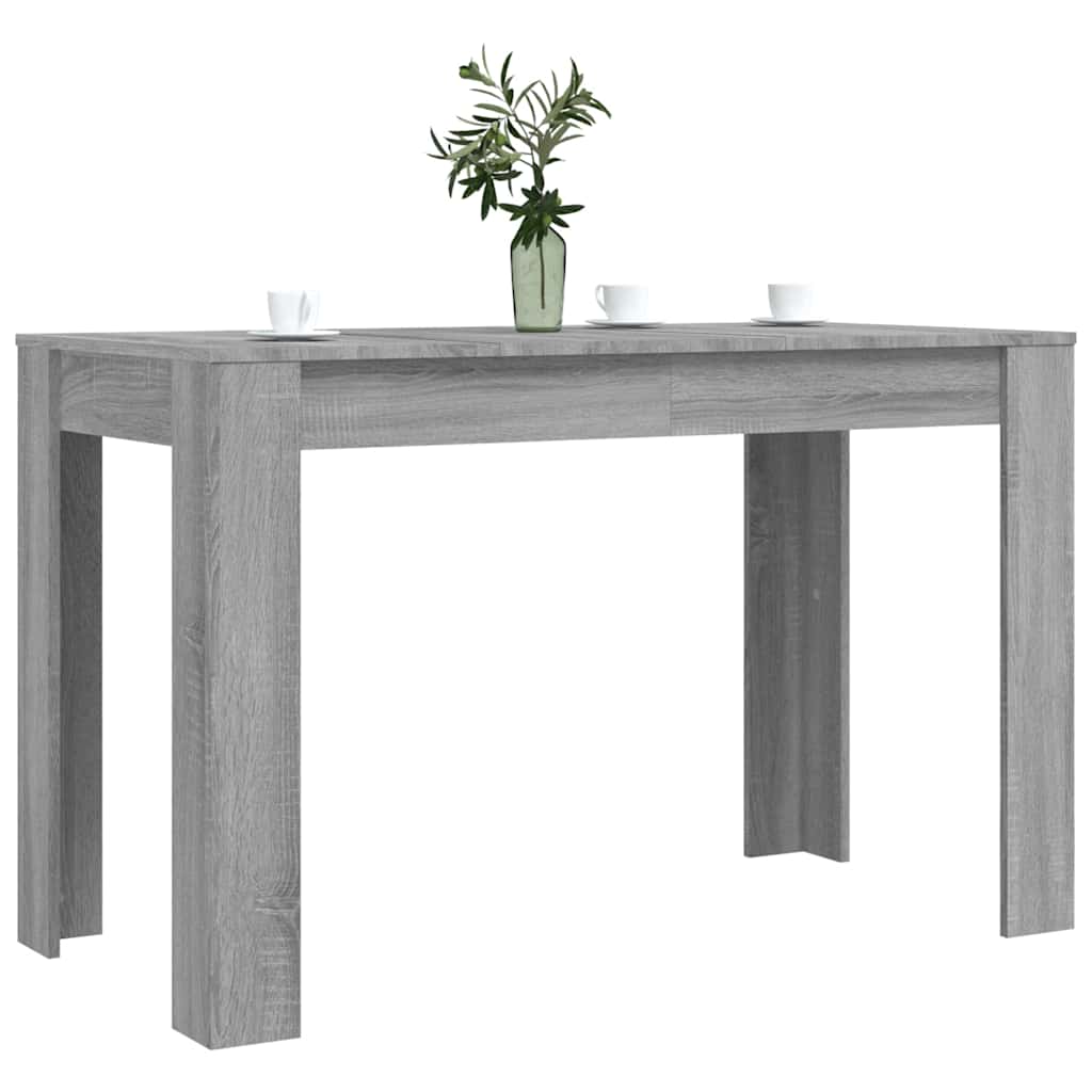 Blagovaonski stol boja hrasta 120x60x76 cm konstruirano drvo