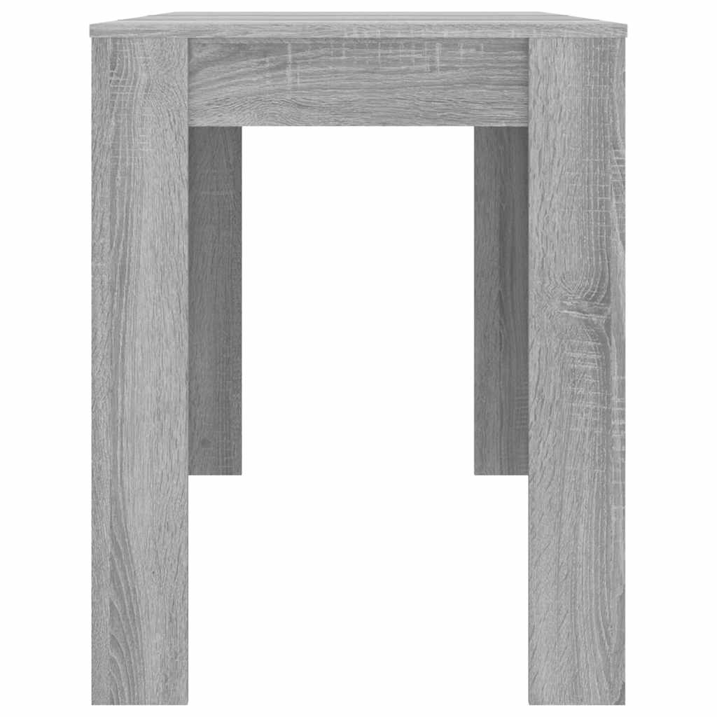 Blagovaonski stol boja hrasta 120x60x76 cm konstruirano drvo
