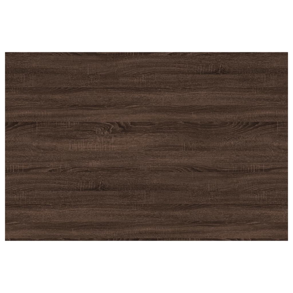 Zidne police 4 kom boja hrasta 60x40x1,5 cm konstruirano drvo