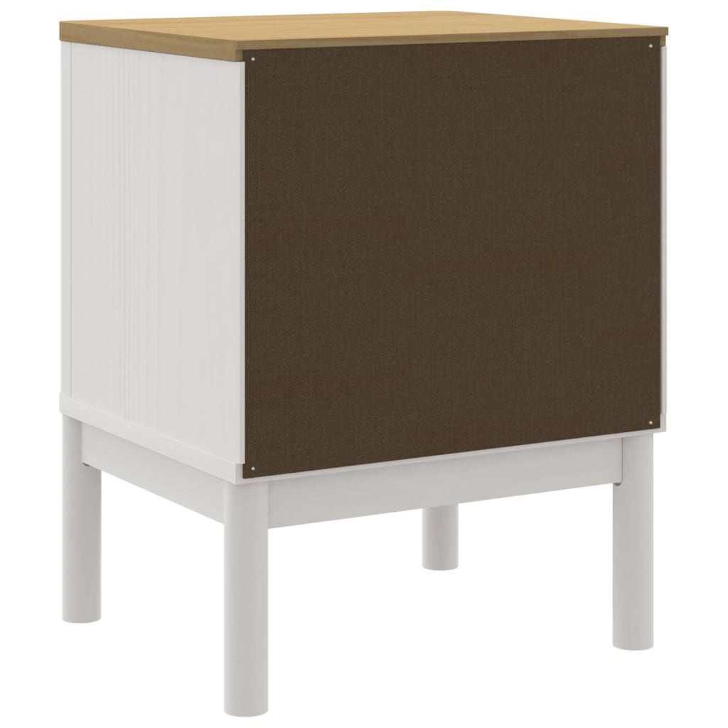 Noćni ormarić FLORO 45x39x57 cm masivna borovina