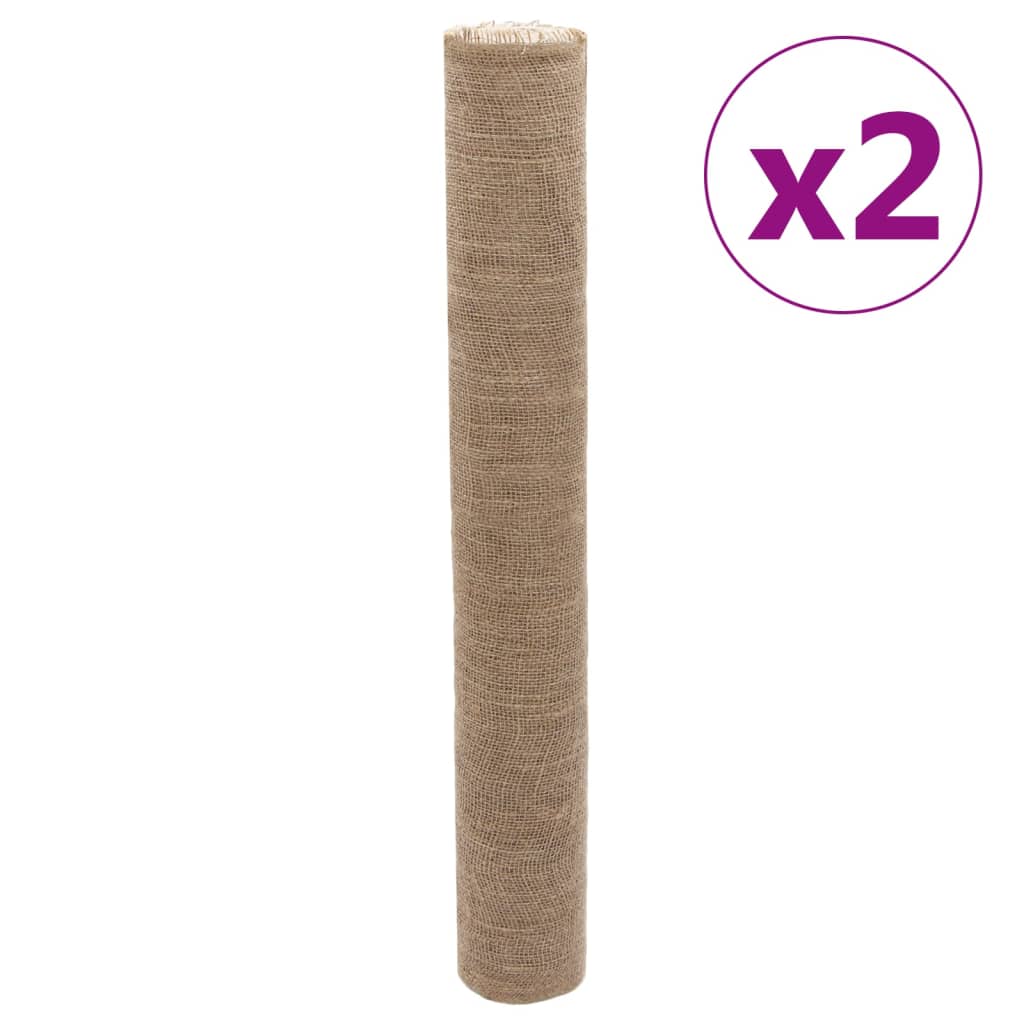 Role jute 2 kom 1 x 50 m 100 % juta 200 g/m²