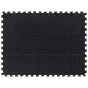 Gumena podna pločica crna 12 mm 90 x 120 cm