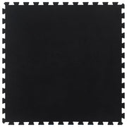 Gumena podna pločica crna 12 mm 100 x 100 cm
