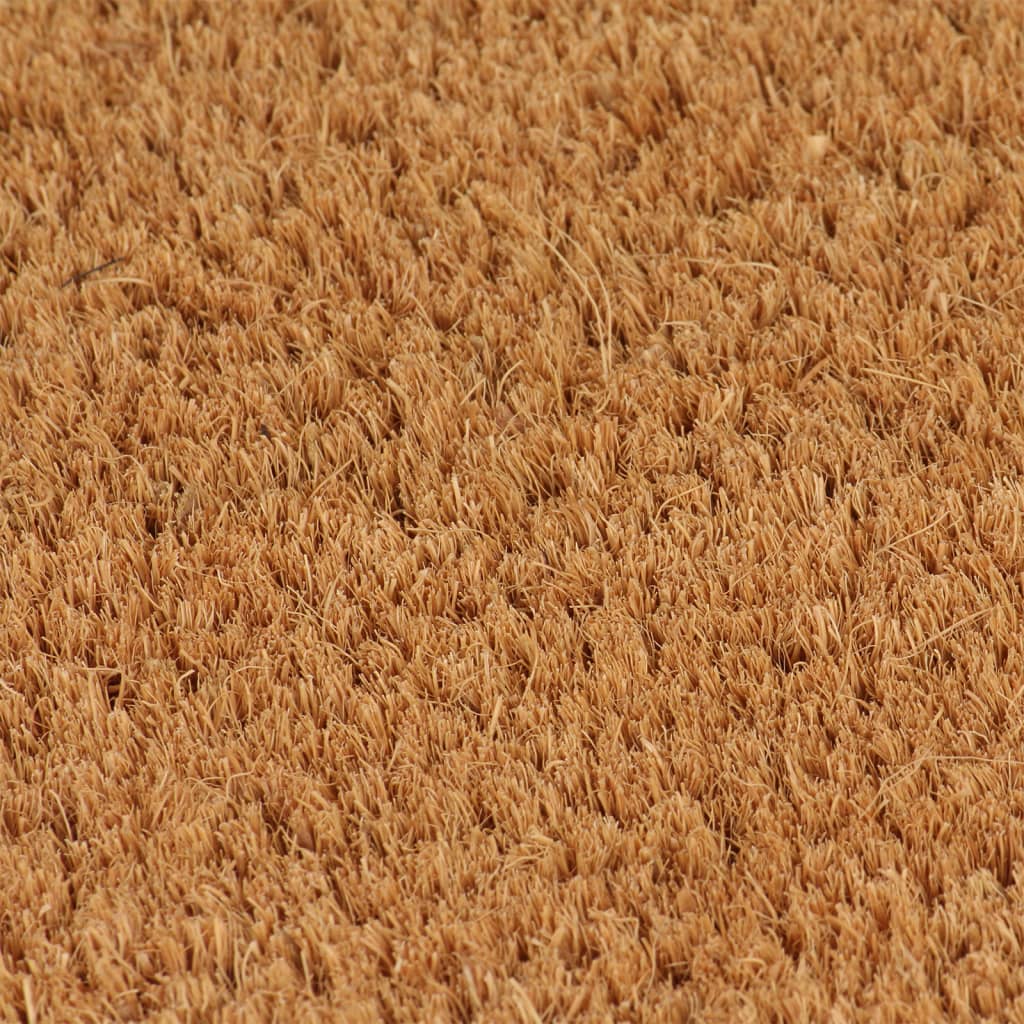 Otirači 2 kom prirodni 40 x 60 cm čupavi od kokosovih vlakana