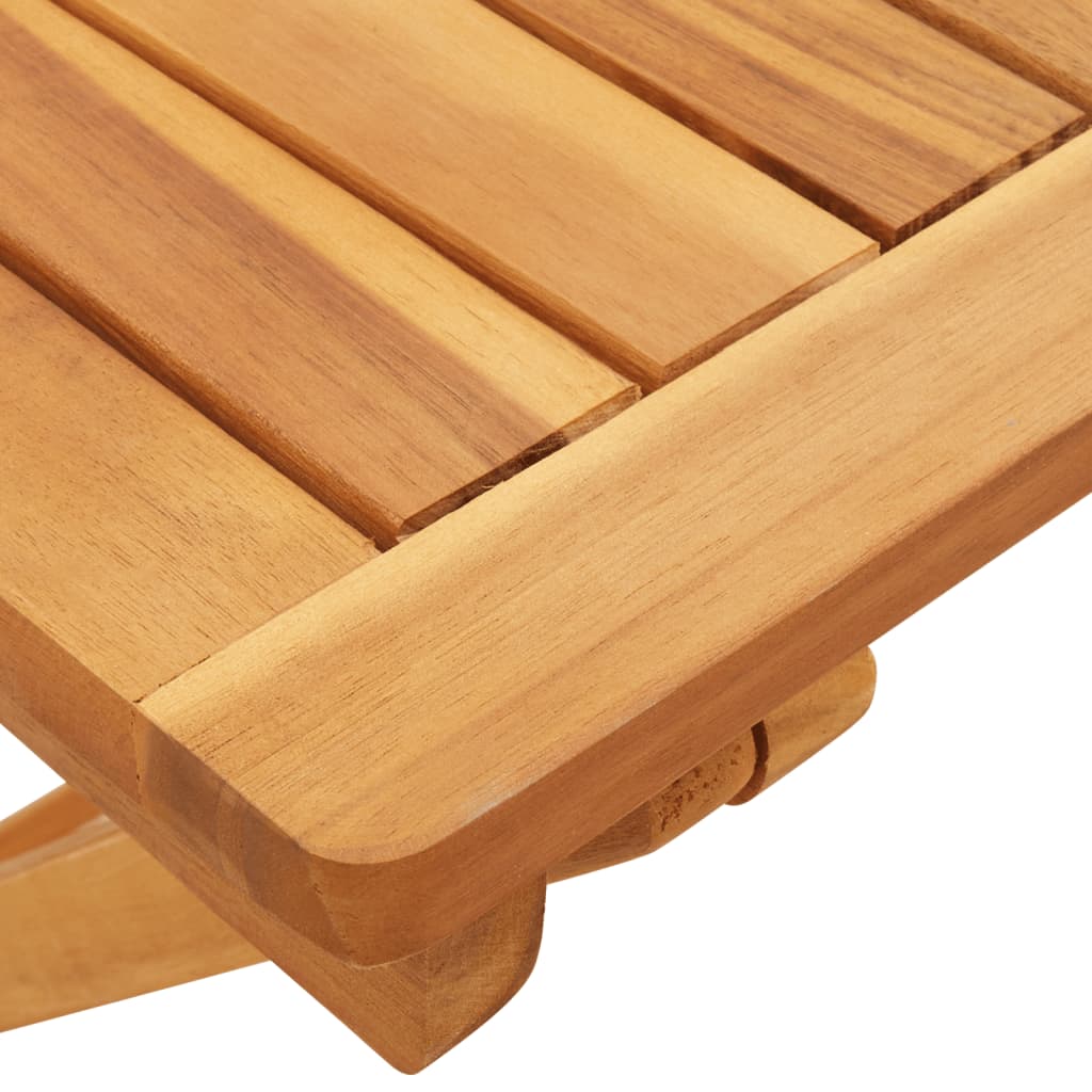 Sklopivi vrtni stol 50 x 50 x 50 cm od masivnog bagremovog drva