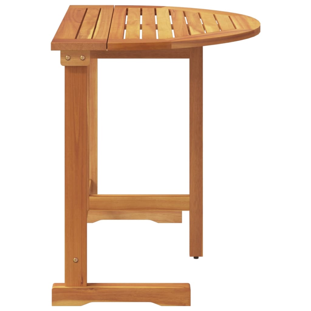 Sklopivi balkonski stol 90x60x72 cm od masivnog bagremovog drva