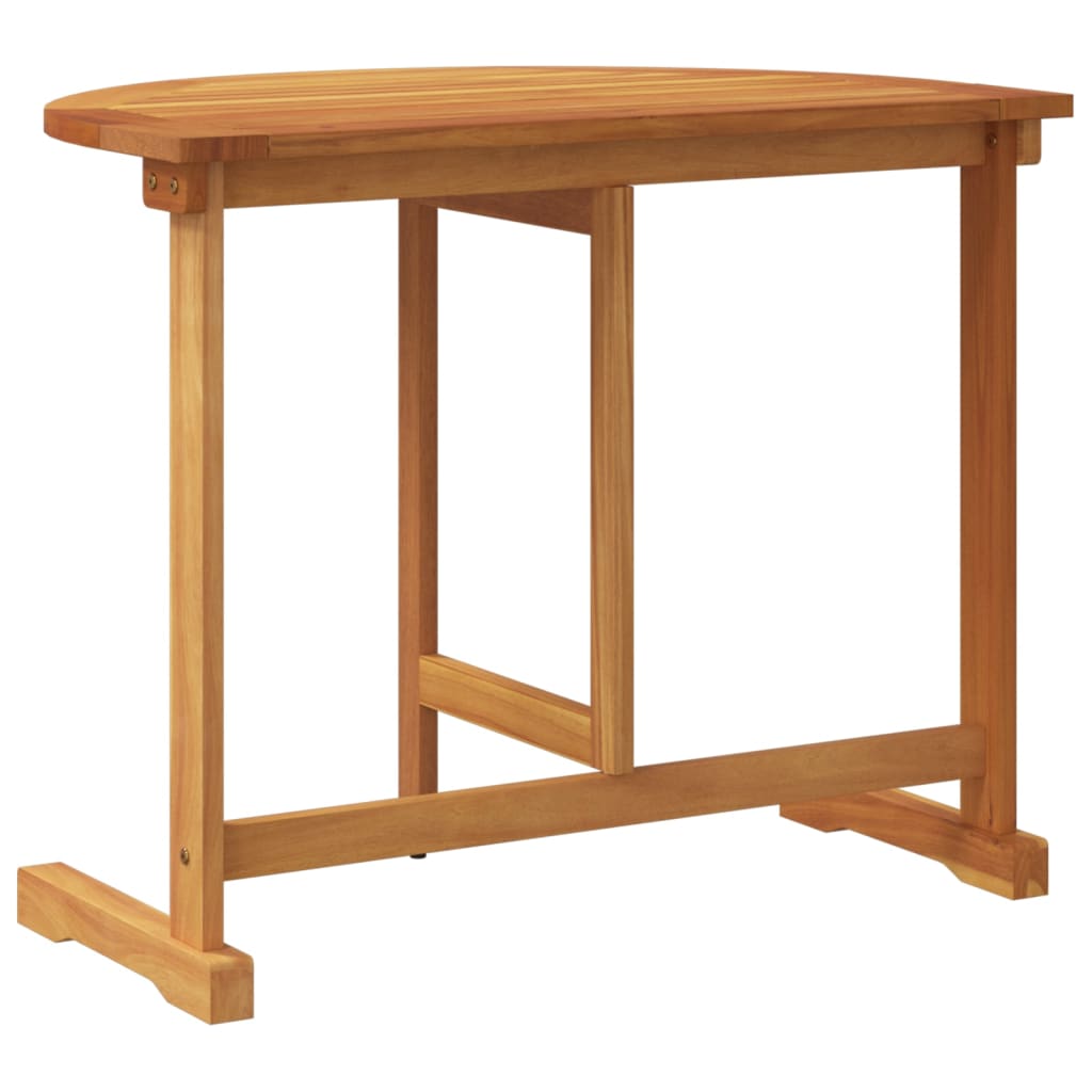 Sklopivi balkonski stol 90x60x72 cm od masivnog bagremovog drva