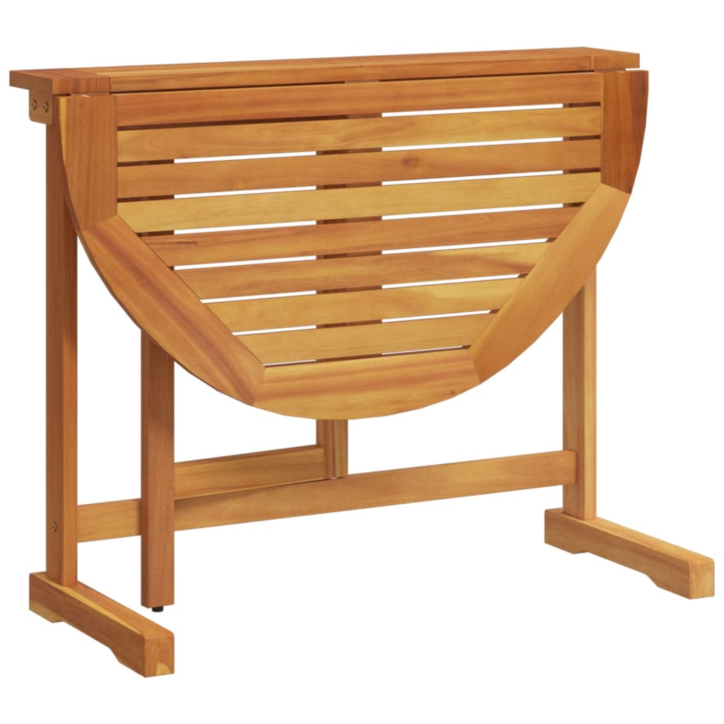 Sklopivi balkonski stol 90x60x72 cm od masivnog bagremovog drva