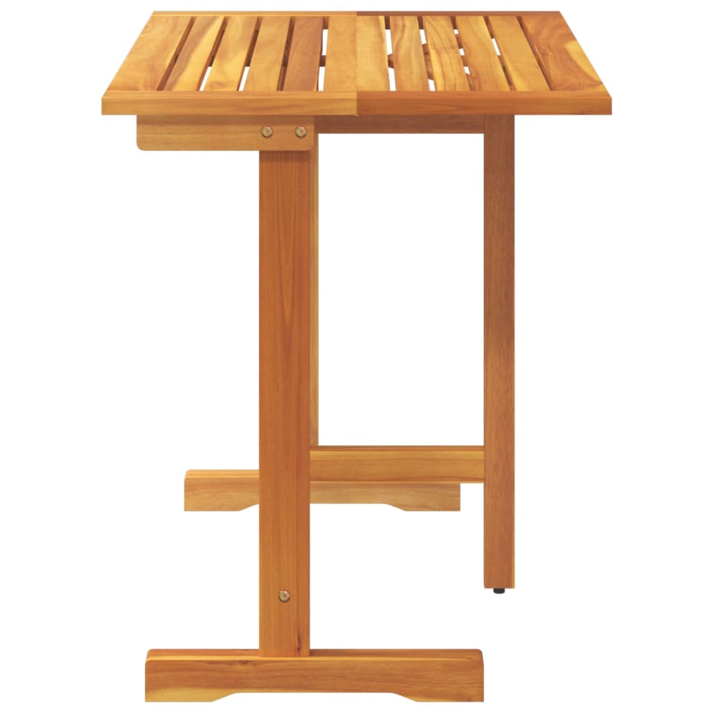 Sklopivi balkonski stol 90x60x72 cm od masivnog bagremovog drva