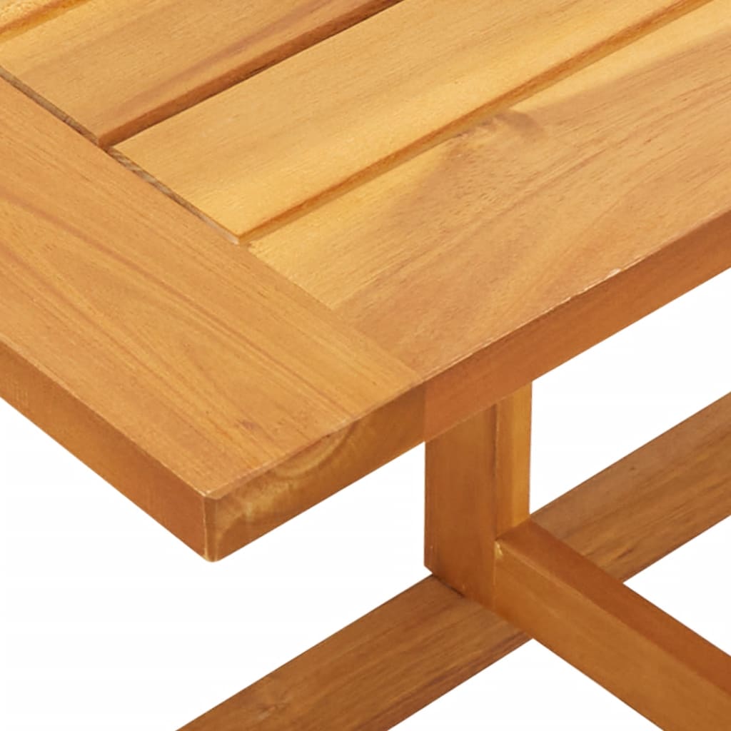 Sklopivi balkonski stol 90x60x72 cm od masivnog bagremovog drva