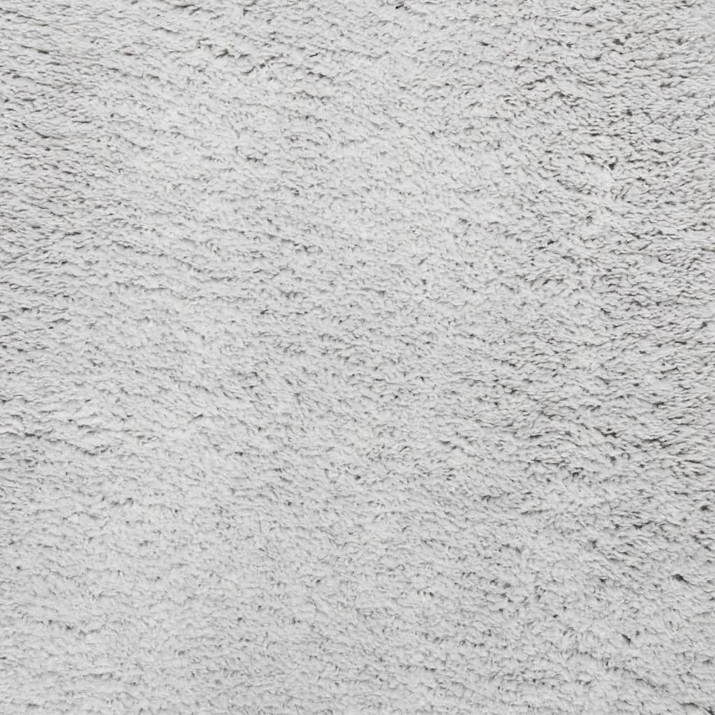 Tepih HUARTE kratkih vlakana mekani i perivi sivi 80x200 cm