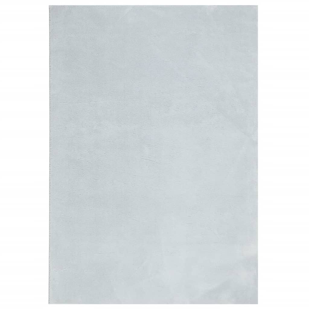 Tepih HUARTE kratkih vlakana mekani i perivi plavi 160 x 230 cm