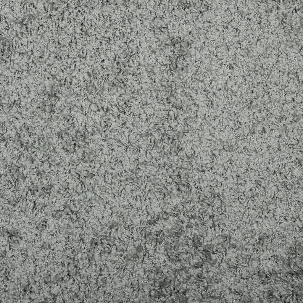 Čupavi tepih PAMPLONA visoka vlakna moderni zeleni 80x250 cm