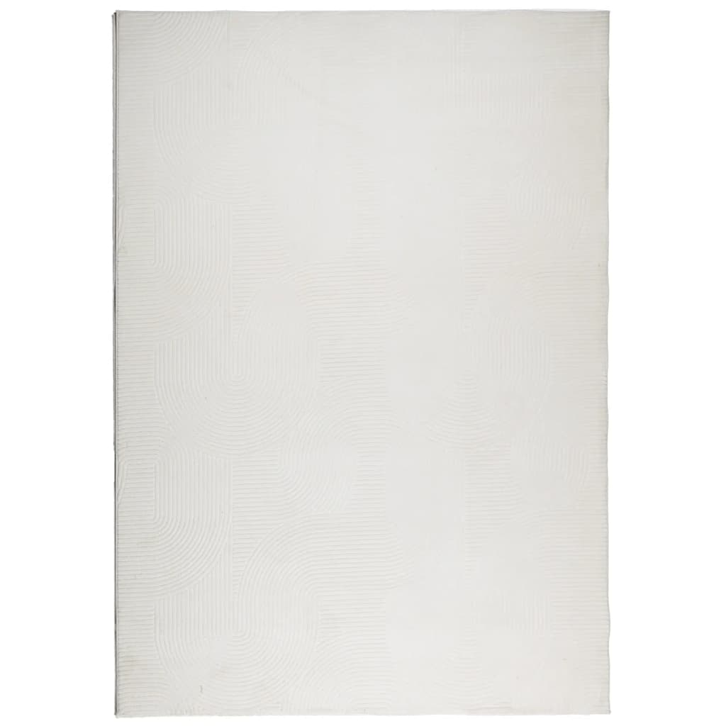 Tepih IZA kratka vlakna skandinavski izgled krem 140x200 cm