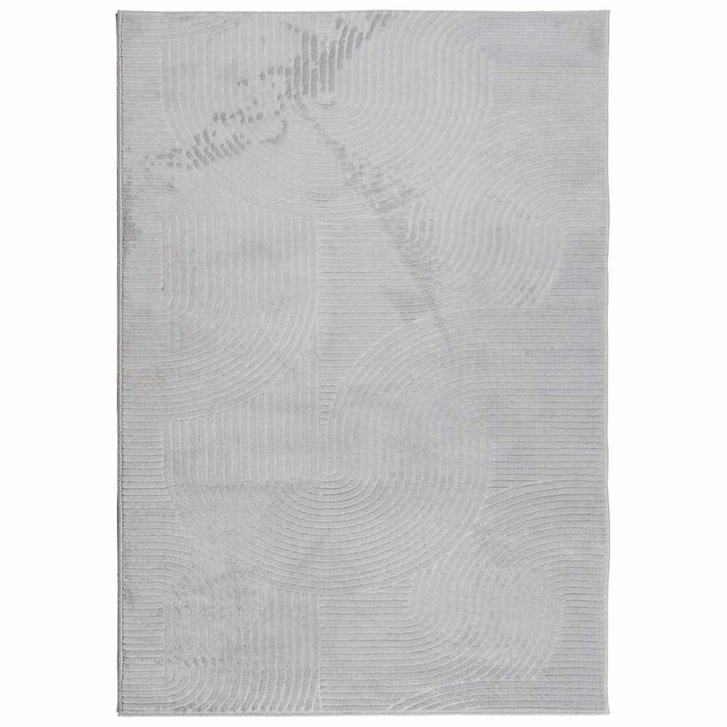 Tepih IZA kratka vlakna skandinavski izgled sivi 160x230 cm
