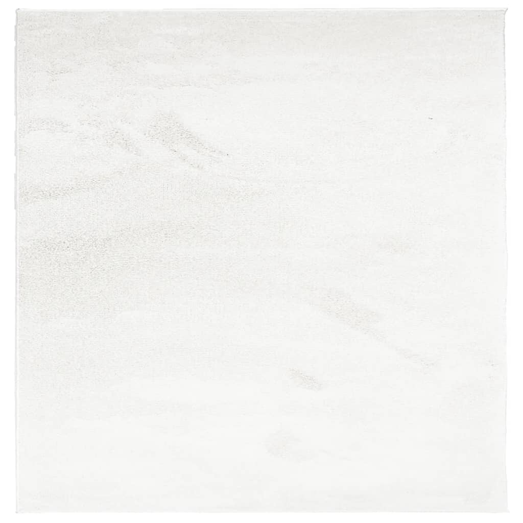 Tepih OVIEDO kratkih vlakana krem 120 x 120 cm