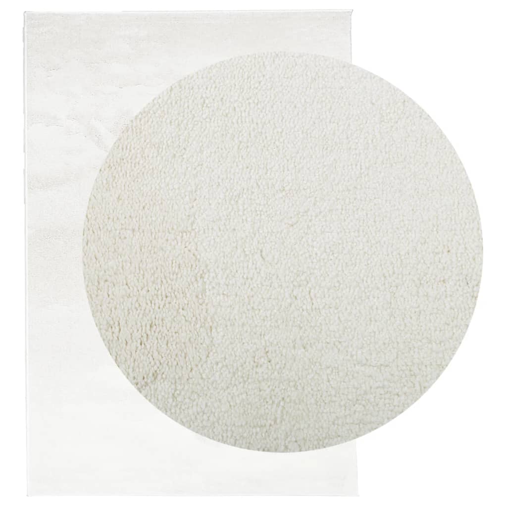 Tepih OVIEDO kratkih vlakana krem 160 x 230 cm