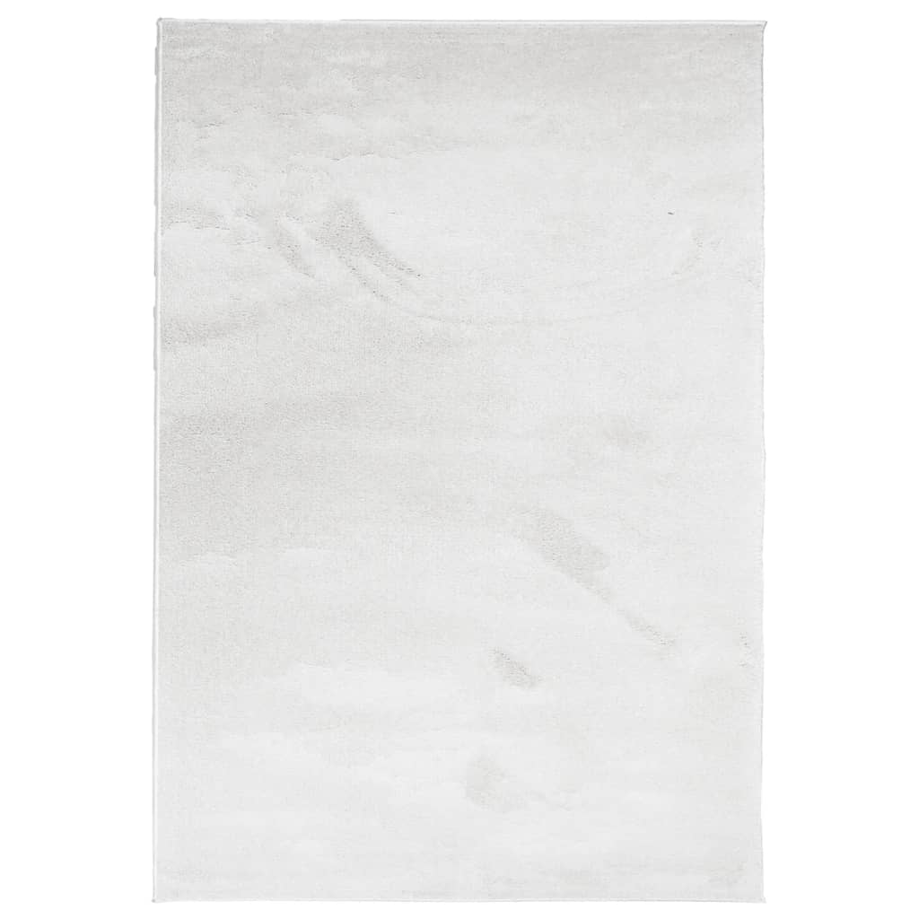 Tepih OVIEDO kratkih vlakana sivi 140x200 cm