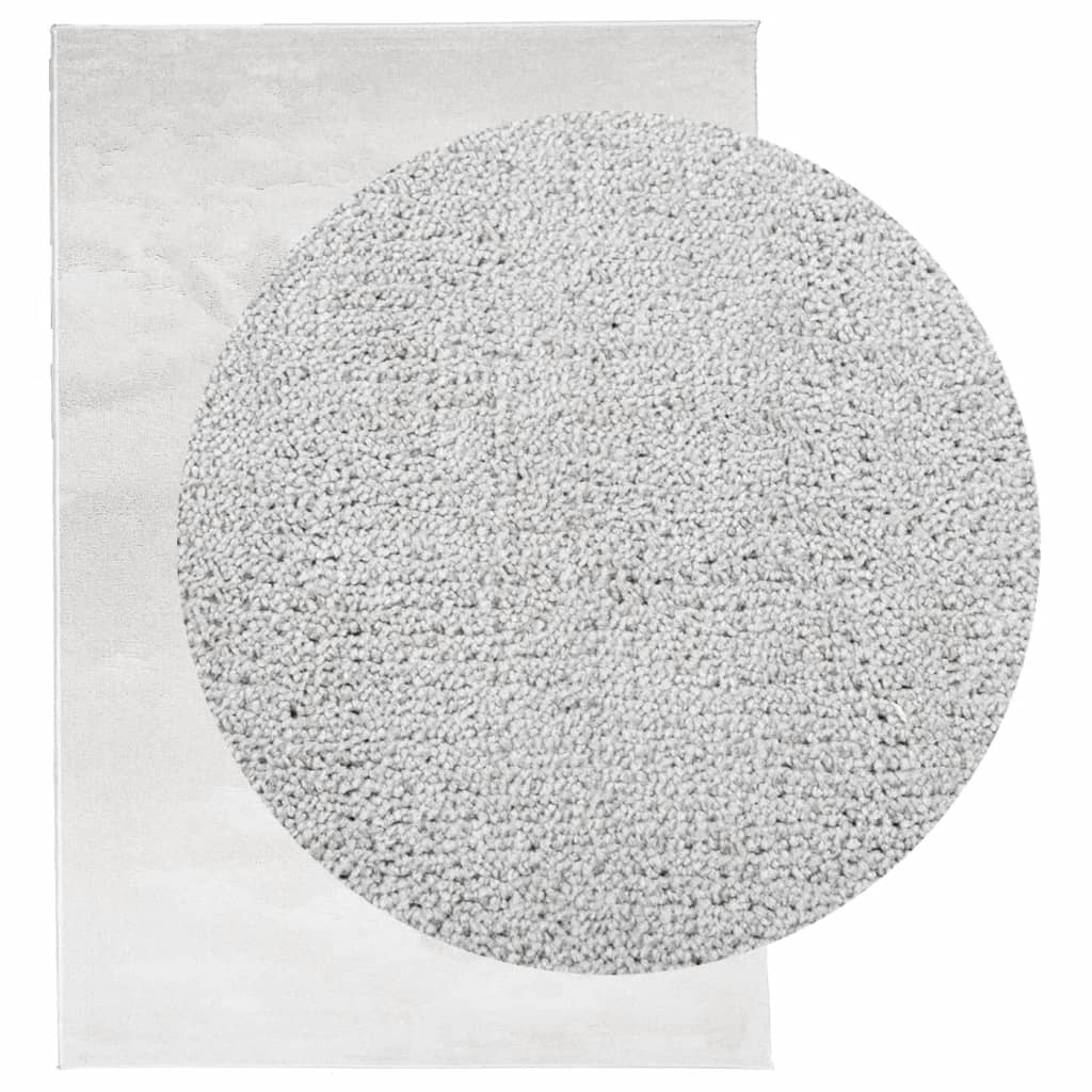 Tepih OVIEDO kratkih vlakana sivi 200x280 cm