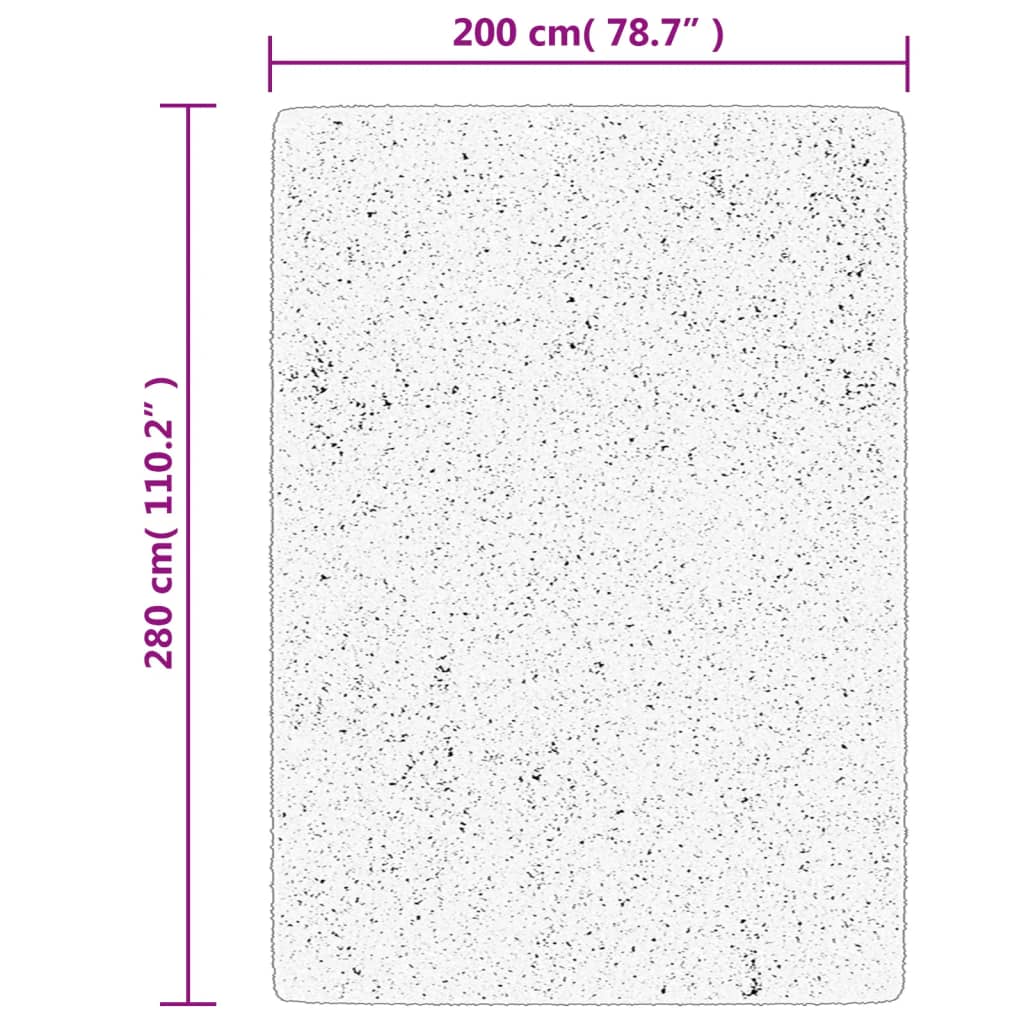 Tepih OVIEDO kratkih vlakana zeleni 200x280 cm