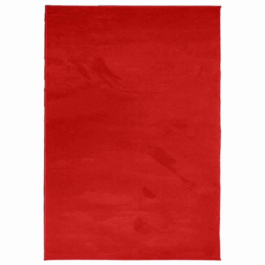 Tepih OVIEDO kratkih vlakana crveni 200x280 cm