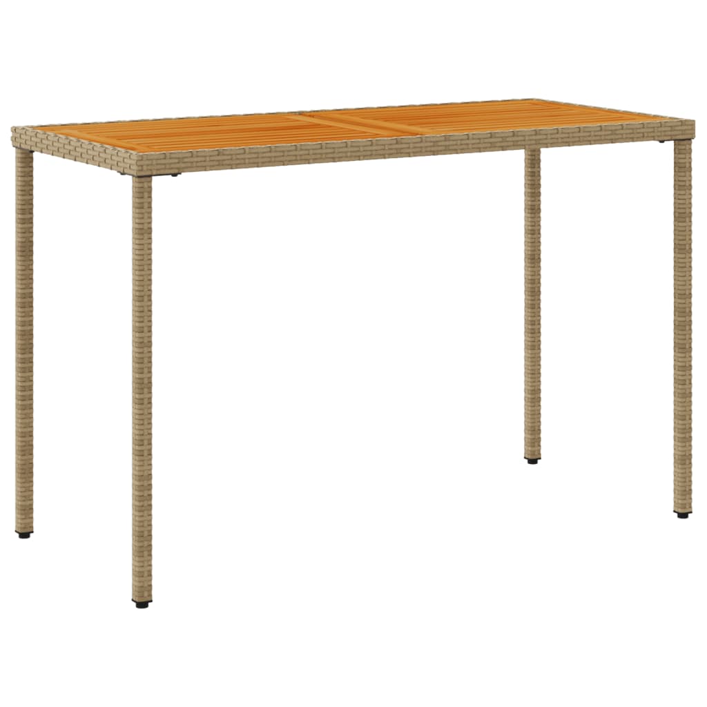 Vrtni stol s pločom od drva bagrema crni 115x54x74 cm poliratan