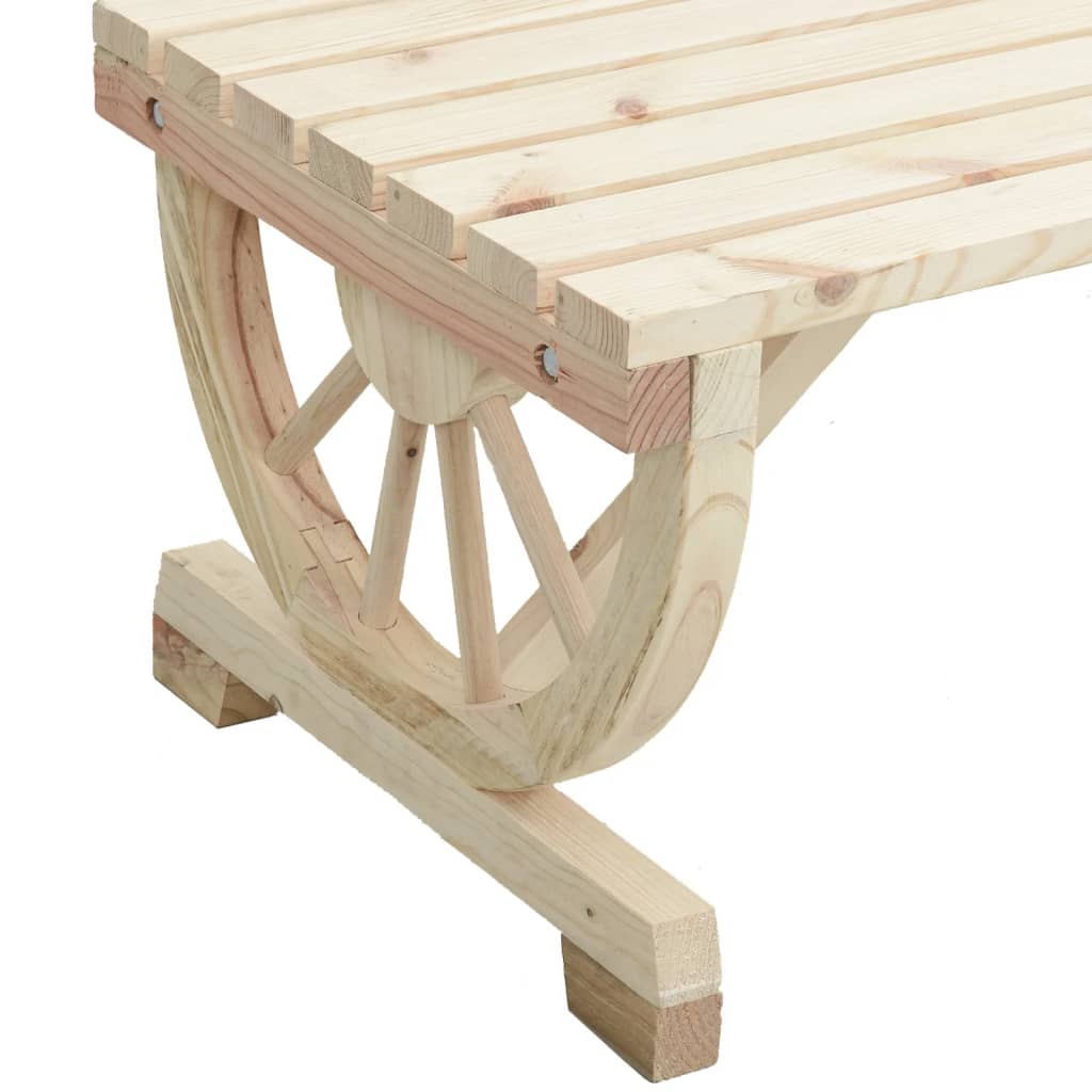 Vrtni stolić za kavu 90 x 50 x 40 cm od masivne jelovine