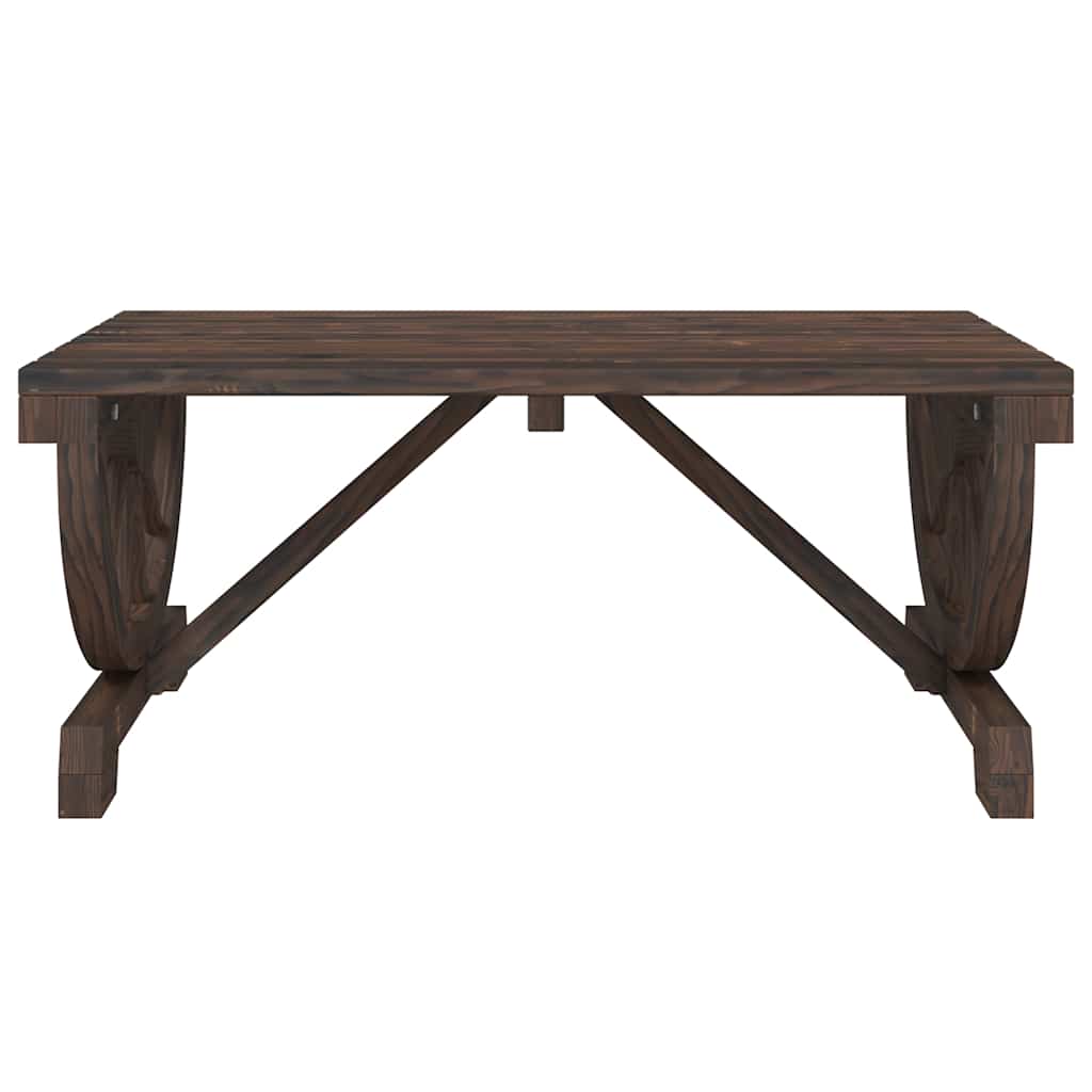 Vrtni stolić za kavu 90 x 50 x 40 cm od masivne jelovine