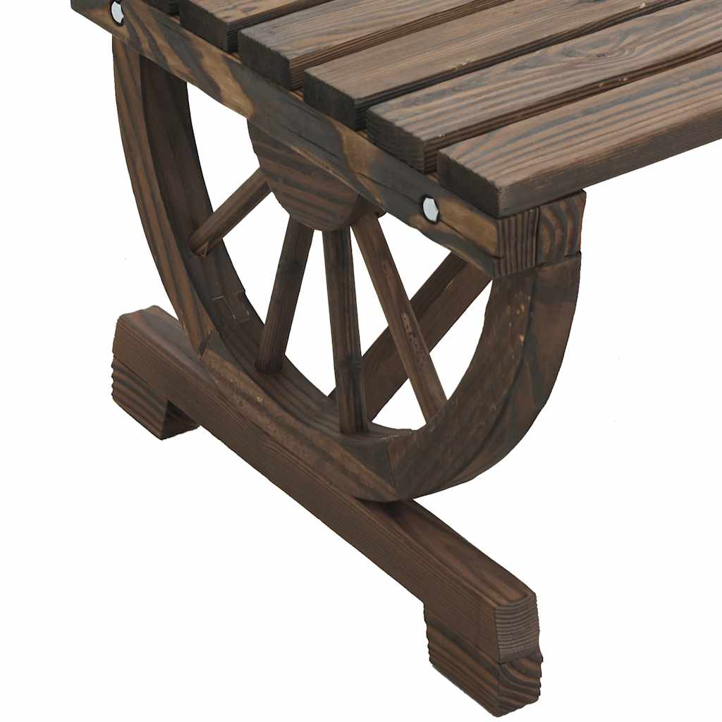 Vrtni stolić za kavu 90 x 50 x 40 cm od masivne jelovine