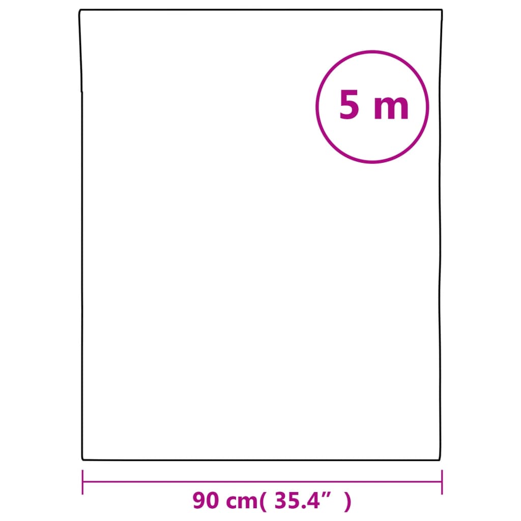 Prozorska folija mat bijela 90x500 cm PVC