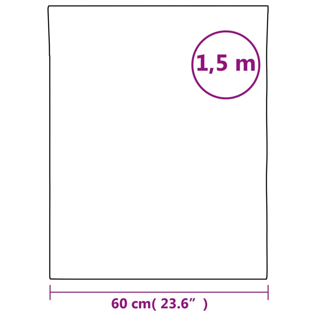 Zrcalne folije 2 kom samoljepljive 60 x 150 cm PET