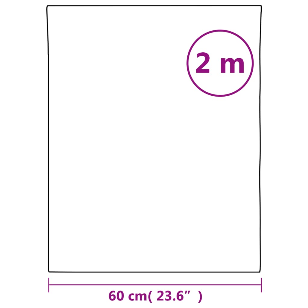 Zrcalne folije 2 kom samoljepljive 60 x 200 cm PET