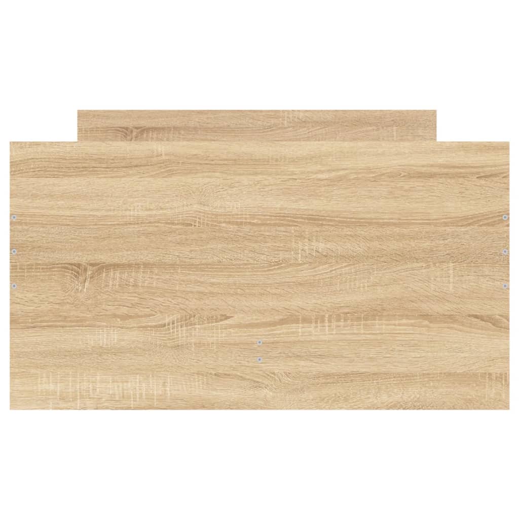 Okvir kreveta s ladicama boja hrasta 90x190 cm