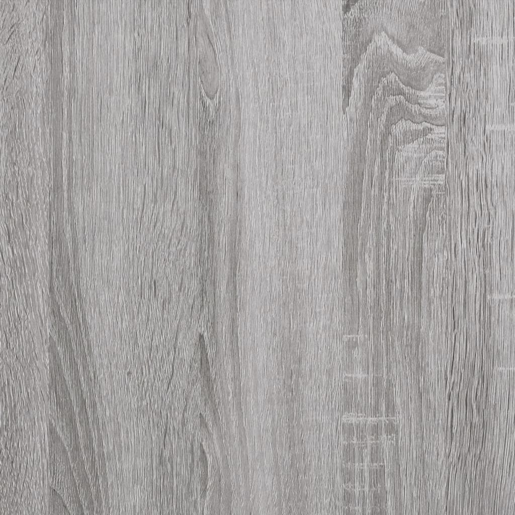 Okvir kreveta s uzglavljem siva boja hrasta 180 x 200 cm