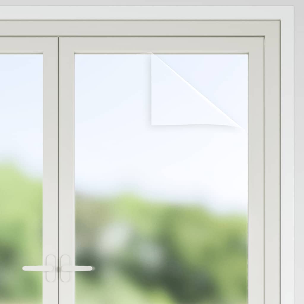 Prozorske folije statične 3 kom matirane sive PVC