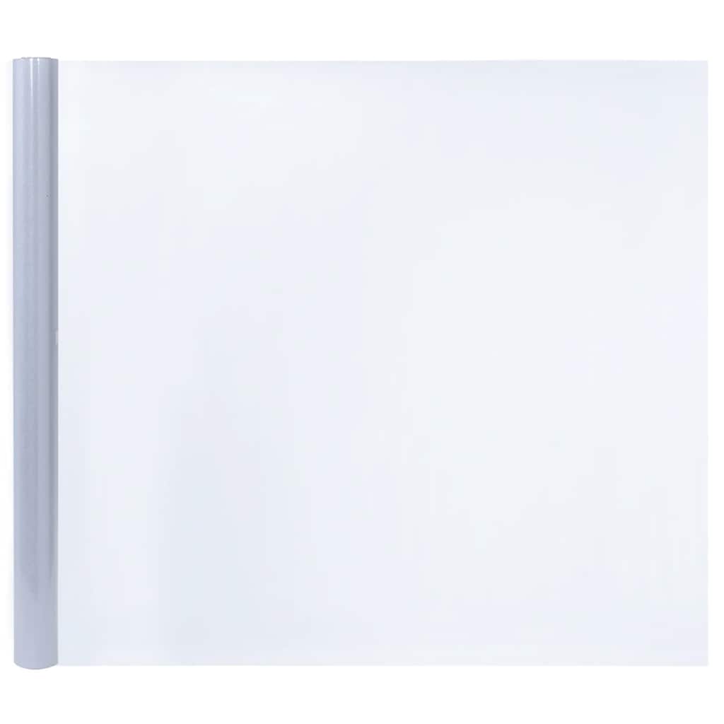 Prozorske folije statične 3 kom matirane sive PVC