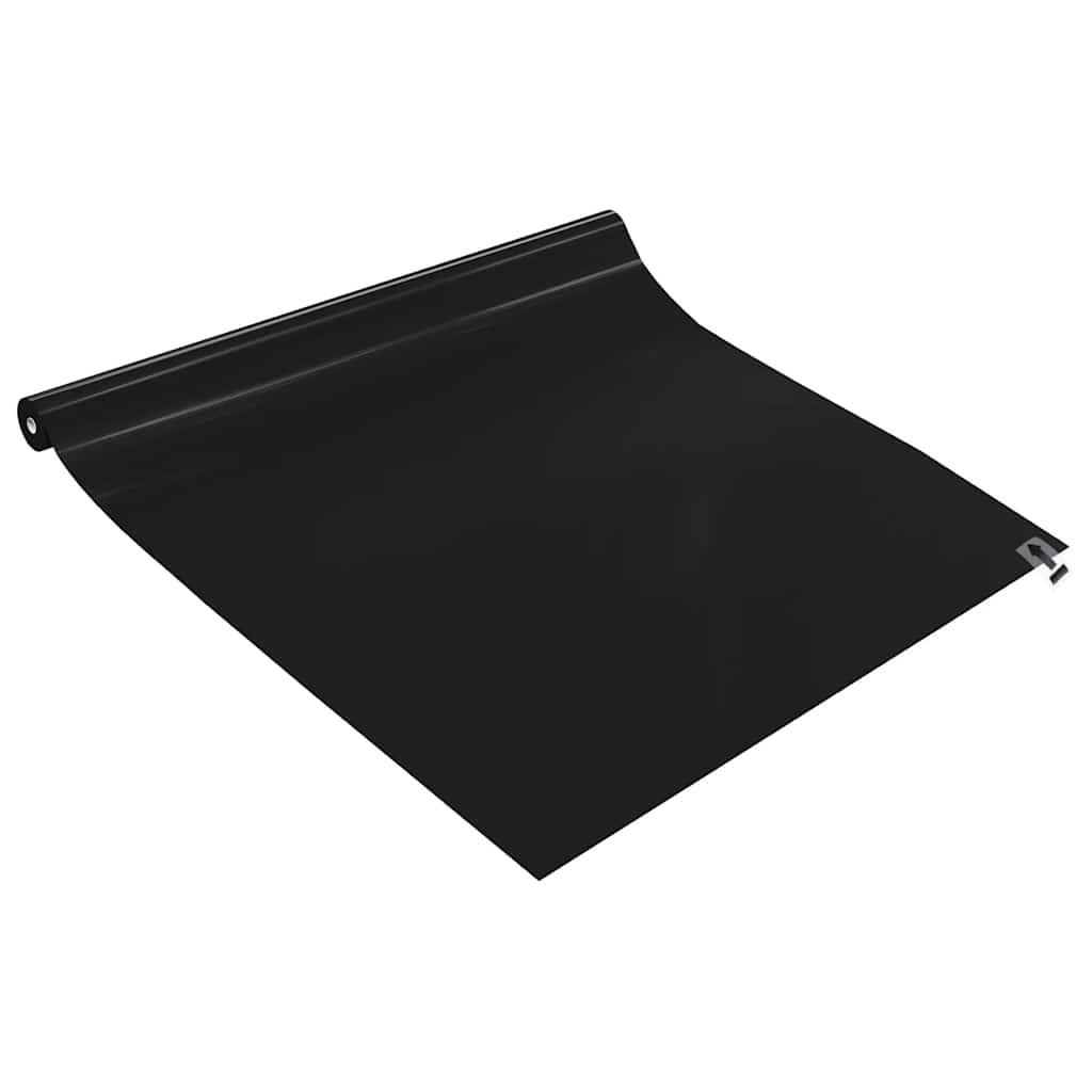Prozorske folije statične 3 kom matirane crne PVC