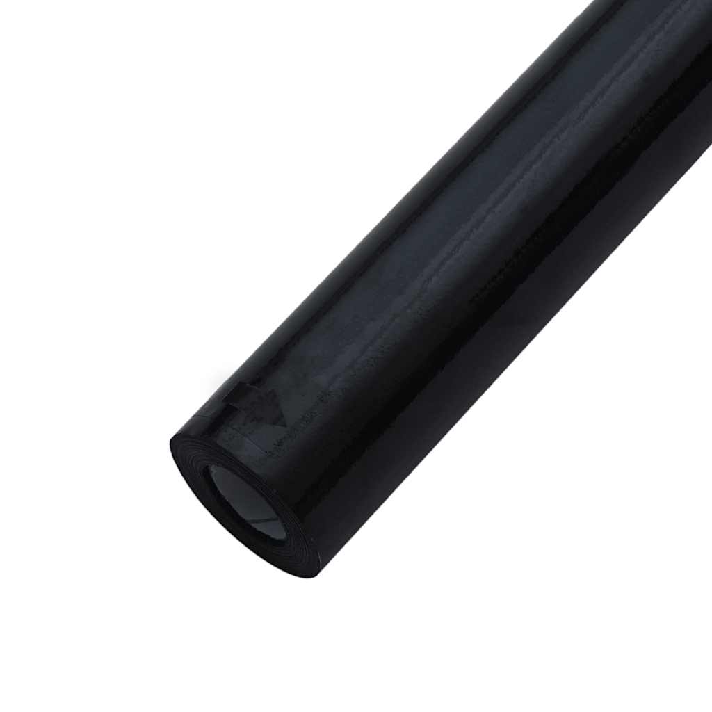 Prozorske folije statične 5 kom matirane crne PVC