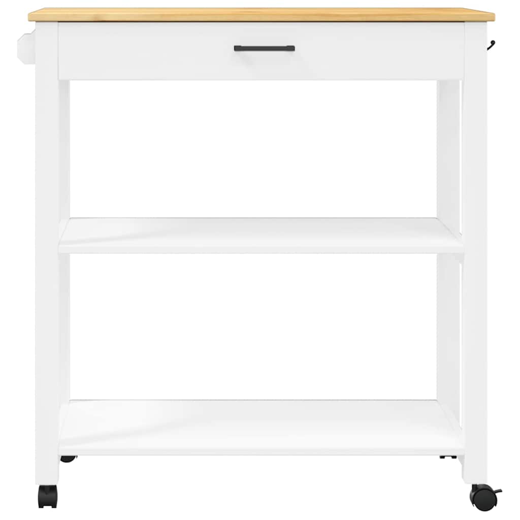 Kuhinjska kolica MONZA 84 x 40 x 88,5 cm od masivne borovine